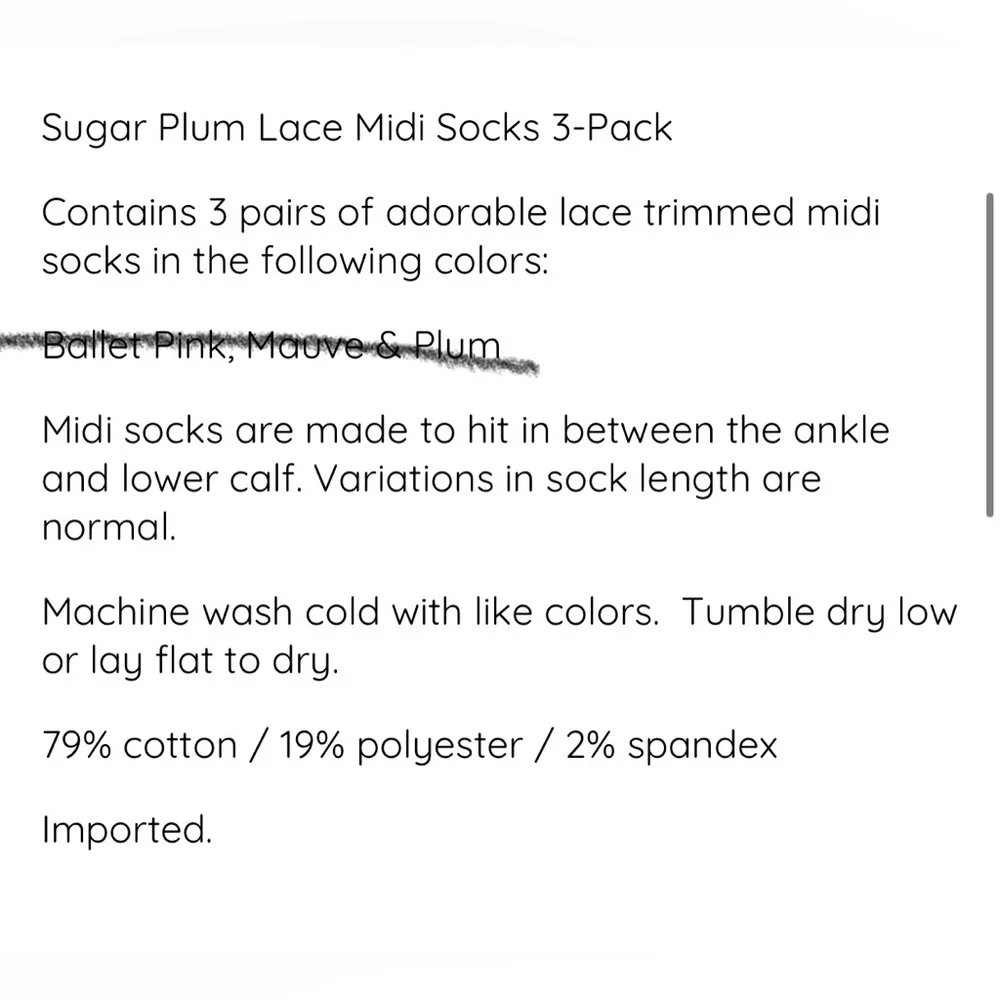 Little Stocking Co | 3-pack Midi Lace Socks Bundle